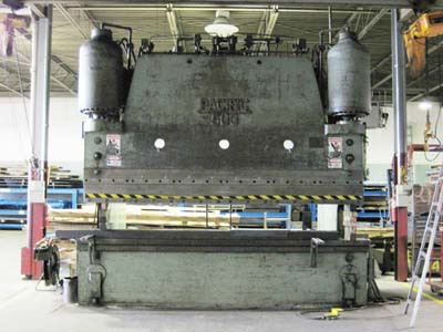 500 Ton Pacific Hydraulic Press Brake